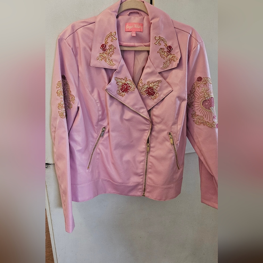 Sugar Thrillz Faith In Fantasy Moto Jacket -1x